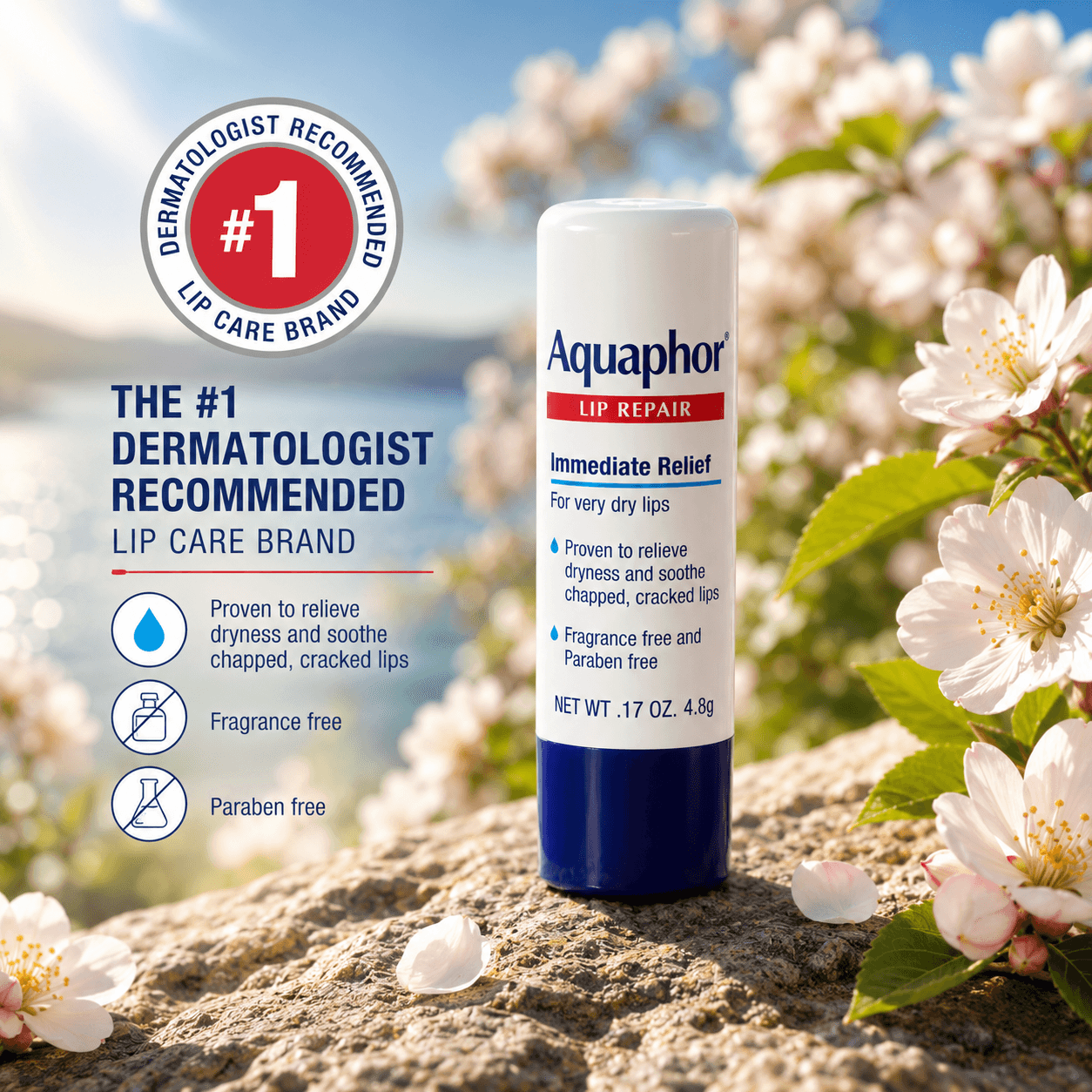 Aquaphor Lip Repair Stick, Lip Balm