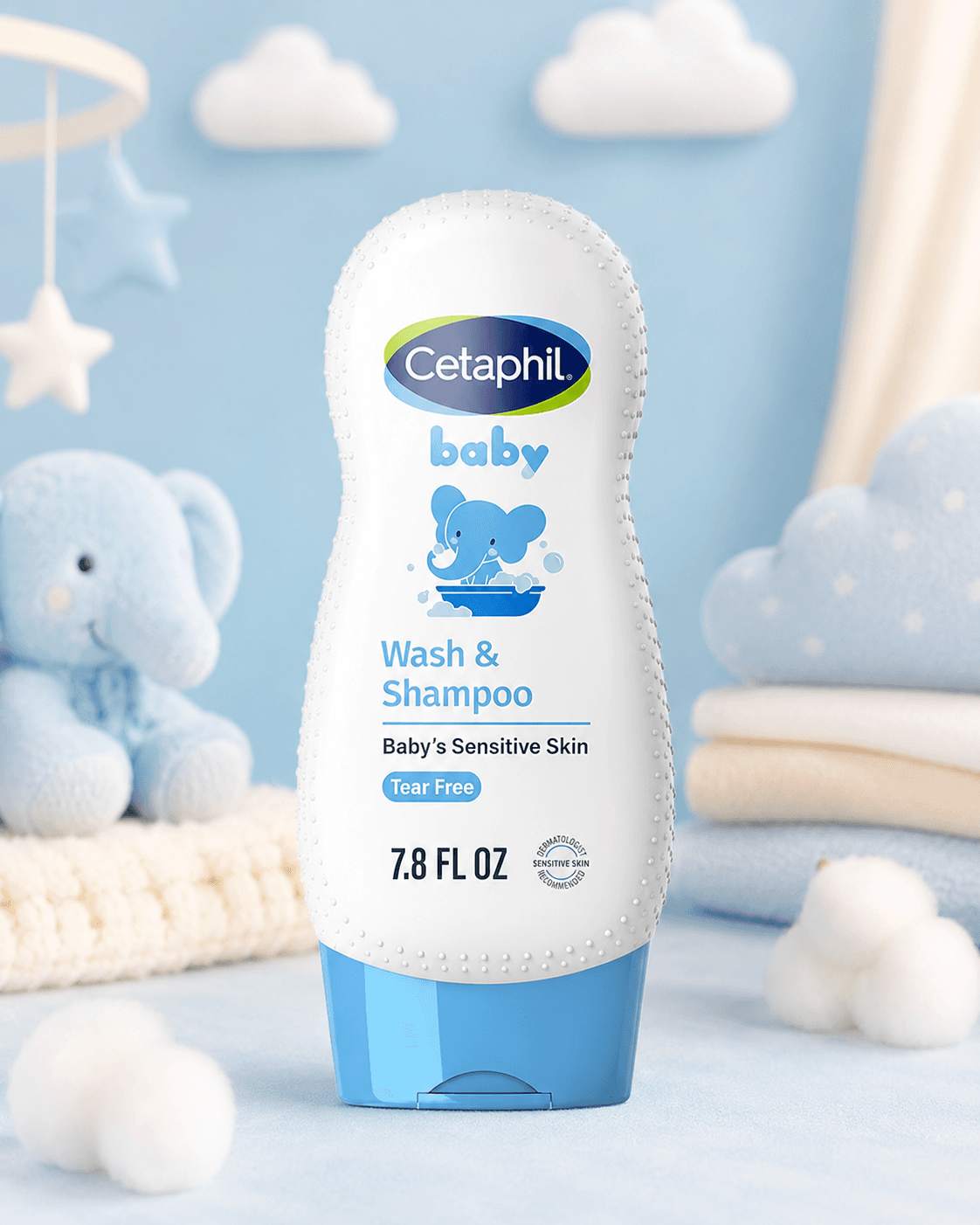 Cetaphil Baby Shampoo and Body Wash with Organic Calendula